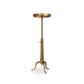 Umi End Table - Dark Matte Brass