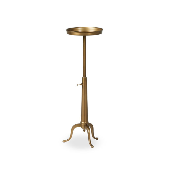Umi End Table - Dark Matte Brass