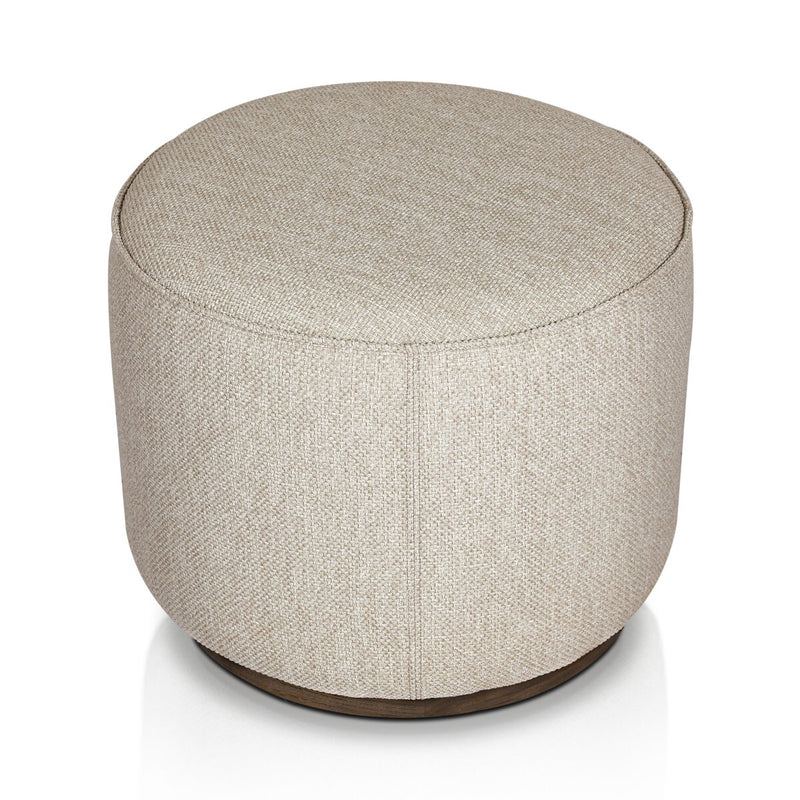 Sinclair Outdoor Ottoman - Ramiro Ecru