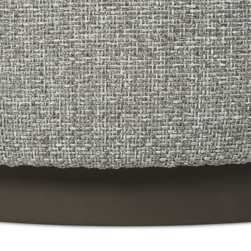 Sinclair Outdoor Ottoman - Hayes Smoke
