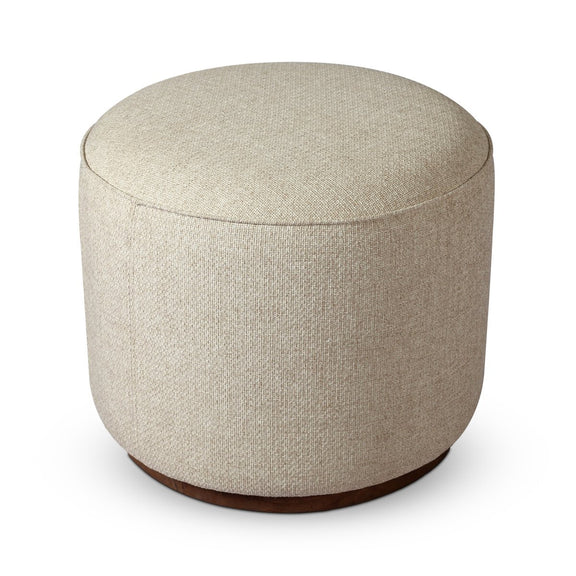 Sinclair Outdoor Ottoman - Hayes Cream