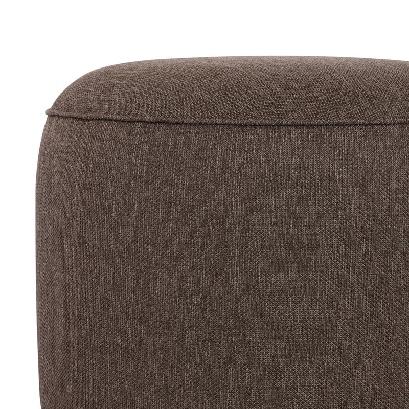 Sinclair Outdoor Ottoman - Ellor Brown