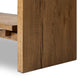 Theodore Bookcase - Rustic Amber Oak Veneer