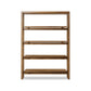 Theodore Bookcase - Rustic Amber Oak Veneer