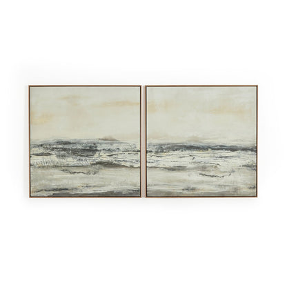 Vista Diptych by Matera - White Oak Floater