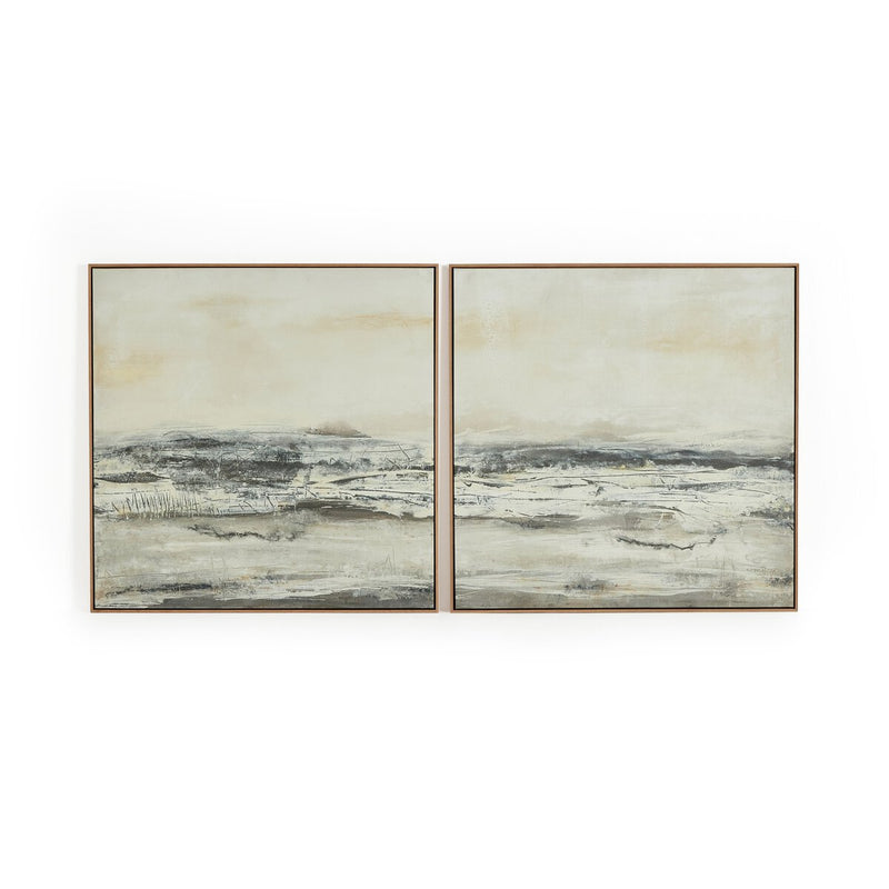 Vista Diptych by Matera - White Oak Floater