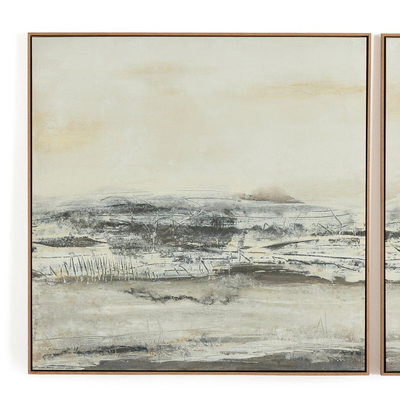 Vista Diptych by Matera - White Oak Floater