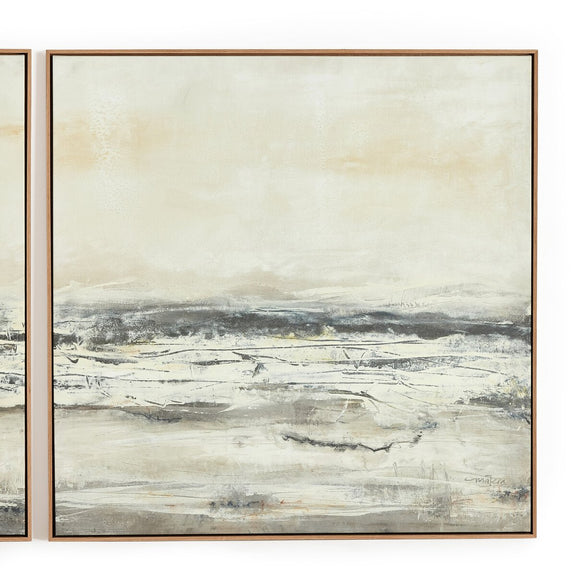 Vista Diptych by Matera - White Oak Floater