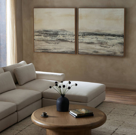 Vista Diptych by Matera - White Oak Floater