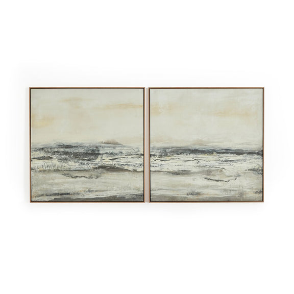 Vista Diptych by Matera - White Oak Floater