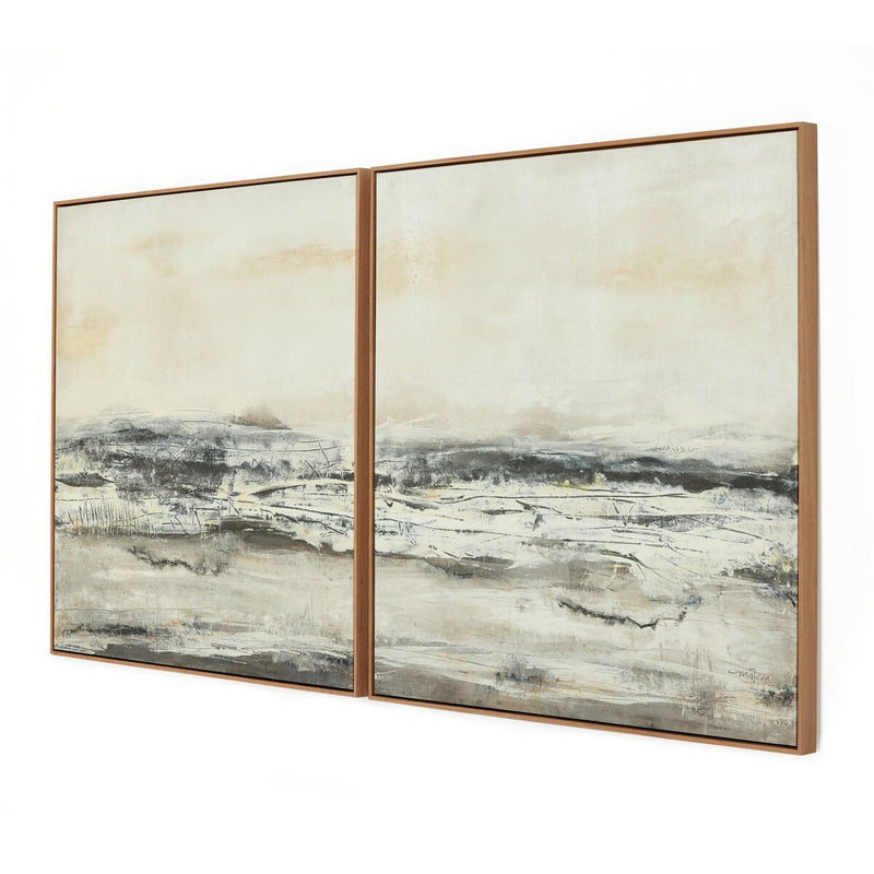Vista Diptych by Matera - White Oak Floater