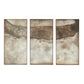 Revere Triptych by Matera — Rustic Walnut Floater