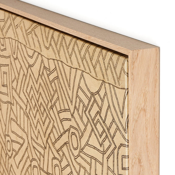 Kuba VI by FH Art Studio - White Oak Floater