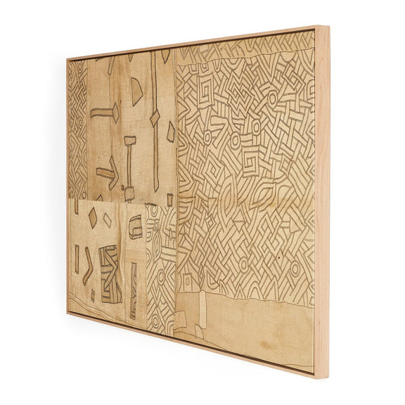 Kuba VI by FH Art Studio - White Oak Floater