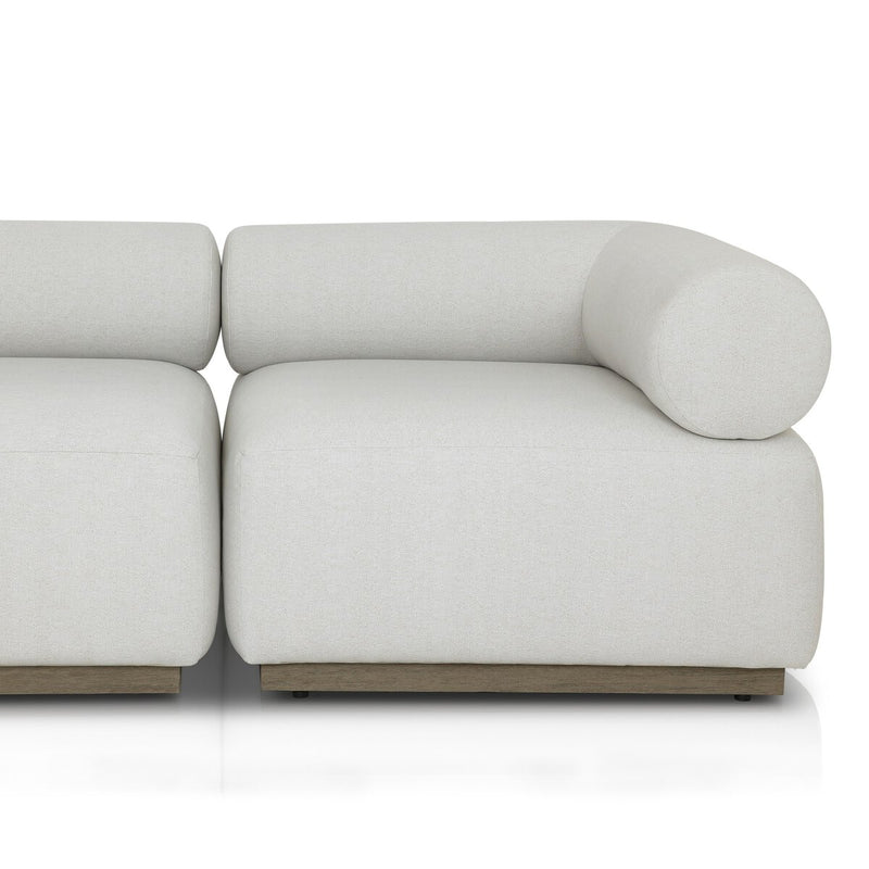 Lenox Outdoor 3-Piece Sectional - Alessi Linen