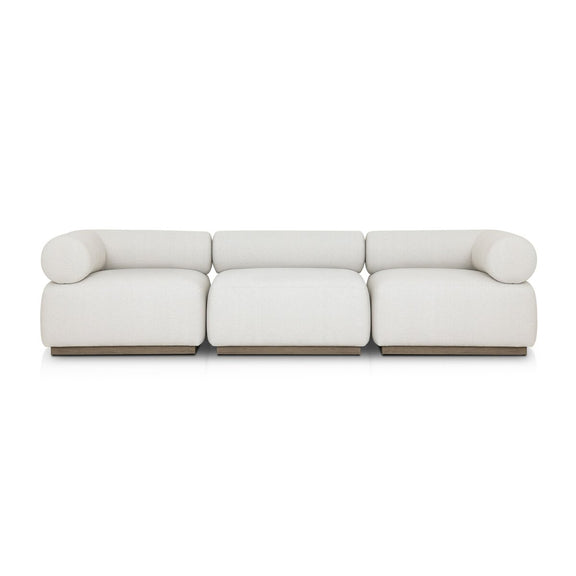 Lenox Outdoor 3-Piece Sectional - Alessi Linen