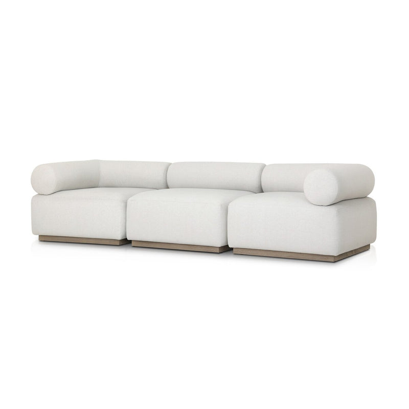 Lenox Outdoor 3-Piece Sectional - Alessi Linen
