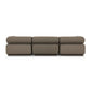 Lenox Outdoor 3-Piece Sectional - Alessi Fawn
