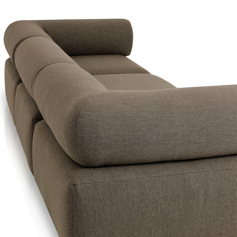 Lenox Outdoor 3-Piece Sectional - Alessi Fawn