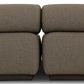 Lenox Outdoor 3-Piece Sectional - Alessi Fawn
