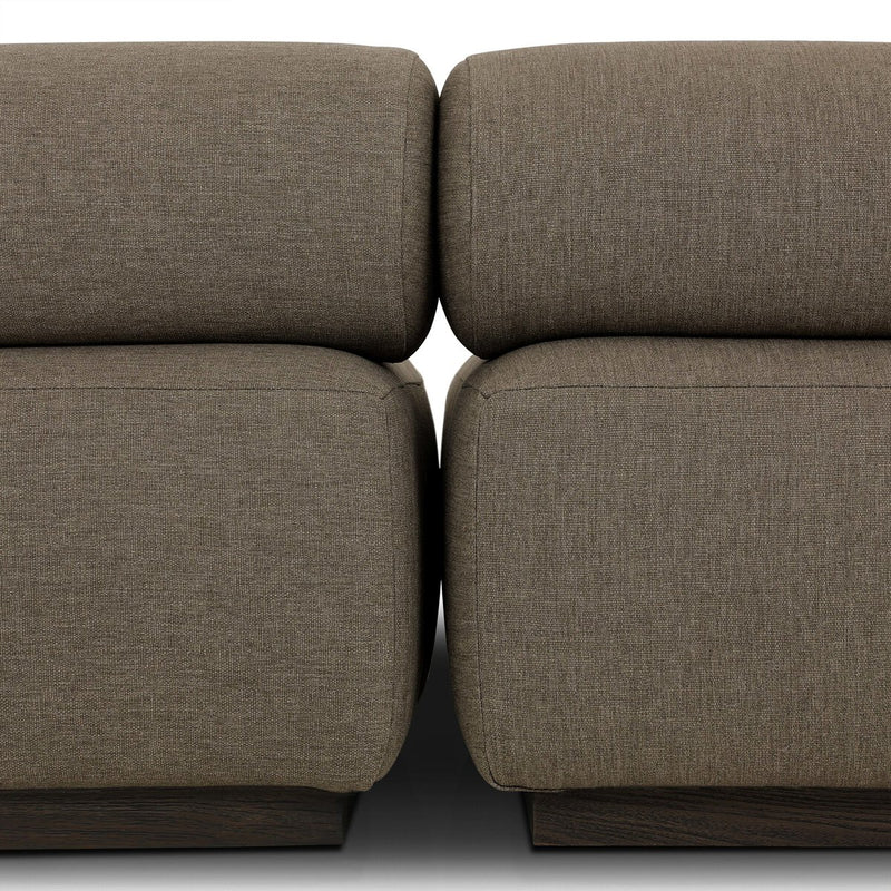 Lenox Outdoor 3-Piece Sectional - Alessi Fawn