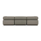 Lenox Outdoor 3-Piece Sectional - Alessi Fawn