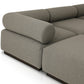 Lenox Outdoor 3-Piece Sectional - Alessi Fawn