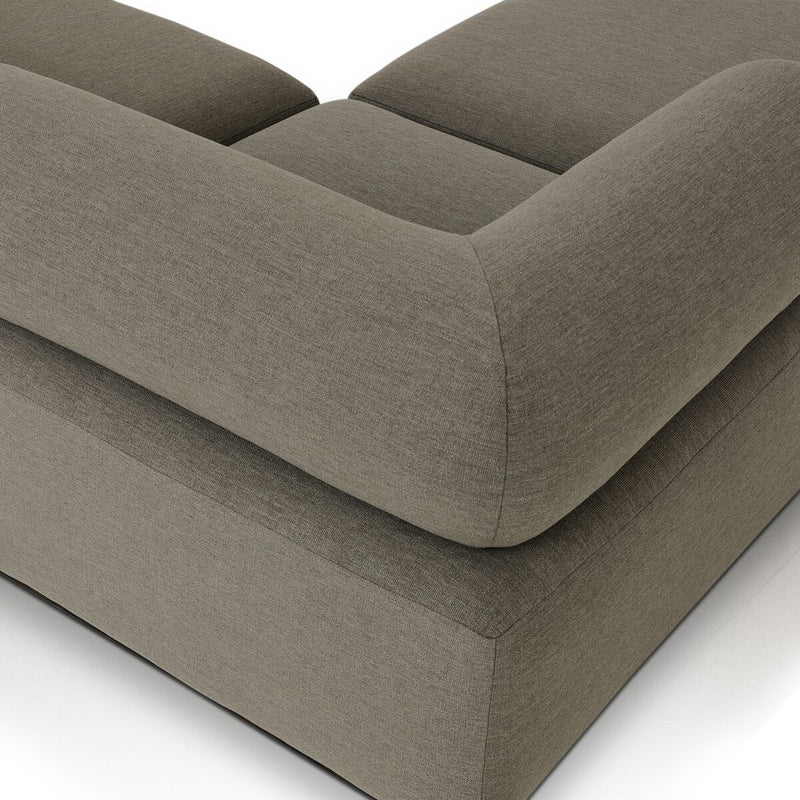 Lenox Outdoor 3-Piece Sectional - Alessi Fawn