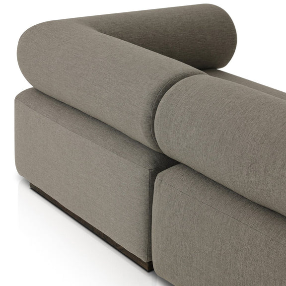Lenox Outdoor 3-Piece Sectional - Alessi Fawn