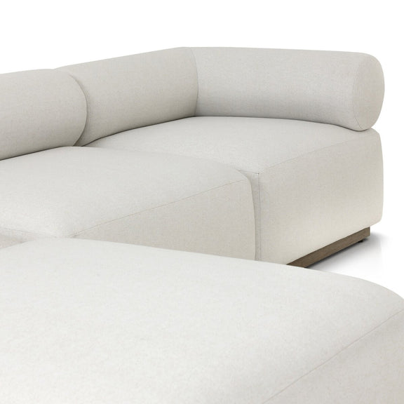 Lenox Outdoor 3-Piece Sectional - Alessi Linen