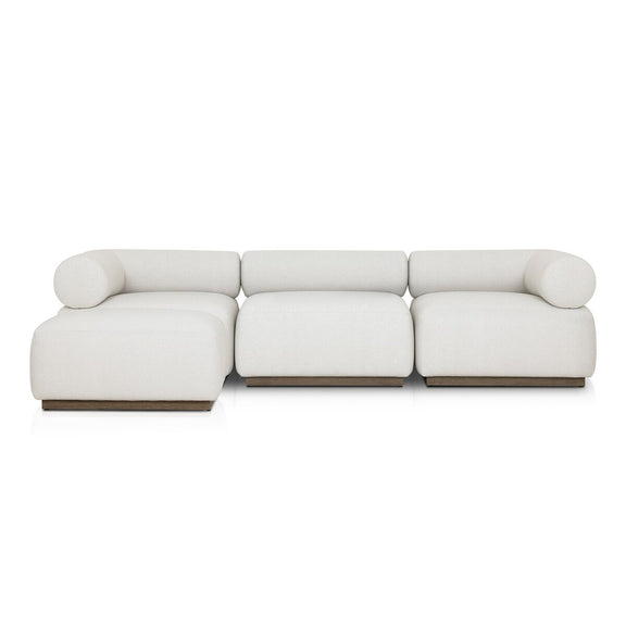 Lenox Outdoor 3-Piece Sectional - Alessi Linen