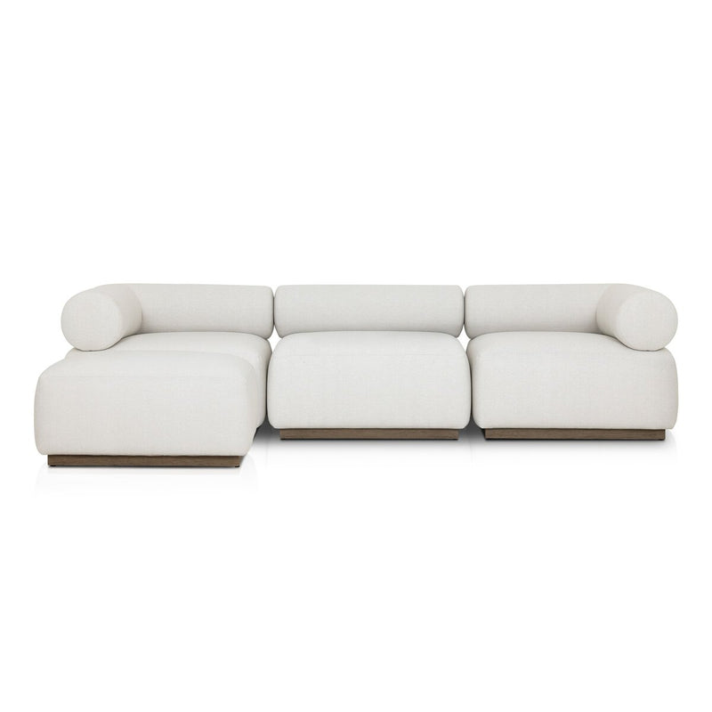 Lenox Outdoor 3-Piece Sectional - Alessi Linen