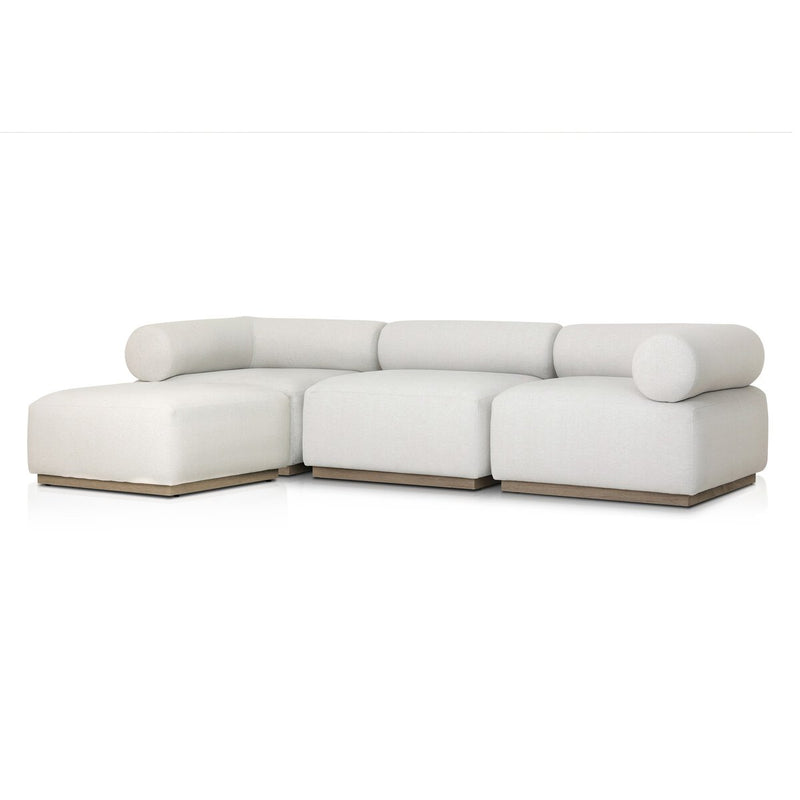 Lenox Outdoor 3-Piece Sectional - Alessi Linen