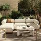 Lenox Outdoor 3-Piece Sectional - Alessi Linen