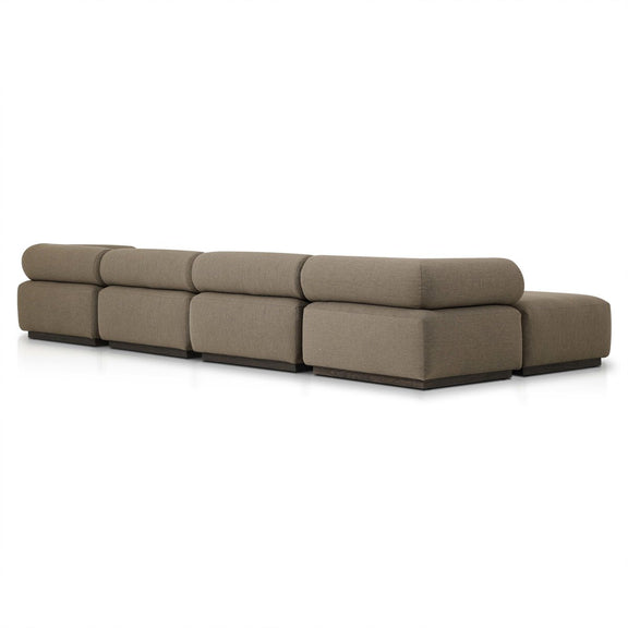 Lenox Outdoor 4-Piece Sectional - Alessi Fawn