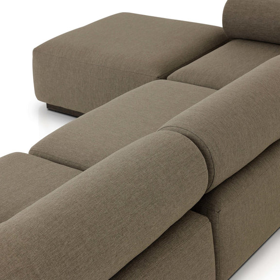 Lenox Outdoor 4-Piece Sectional - Alessi Fawn