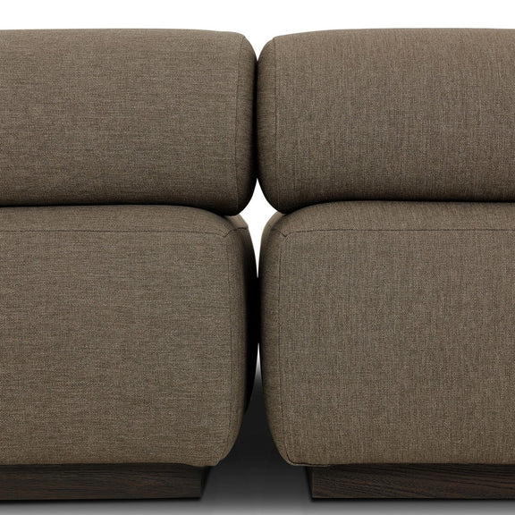 Lenox Outdoor 4-Piece Sectional - Alessi Fawn