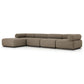 Lenox Outdoor 4-Piece Sectional - Alessi Fawn