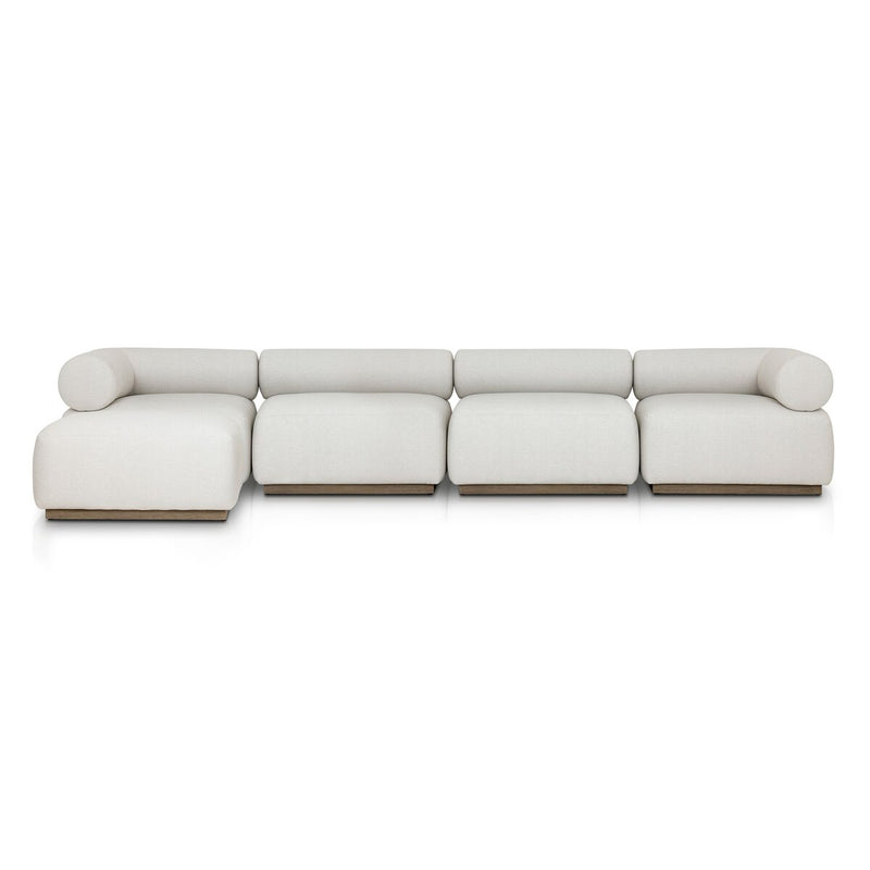 Lenox Outdoor 4-Piece Sectional - Alessi Linen