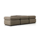 Lenox Outdoor 5-Piece Sectional - Alessi Fawn