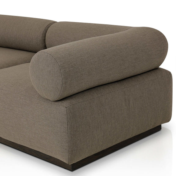 Lenox Outdoor 5-Piece Sectional - Alessi Fawn