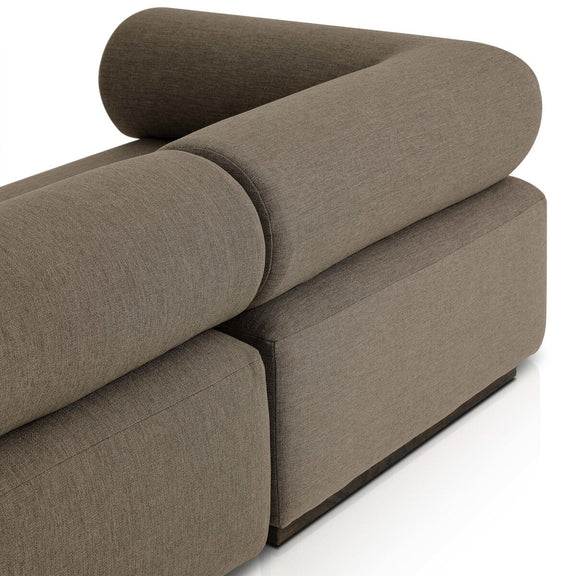Lenox Outdoor 5-Piece Sectional - Alessi Fawn