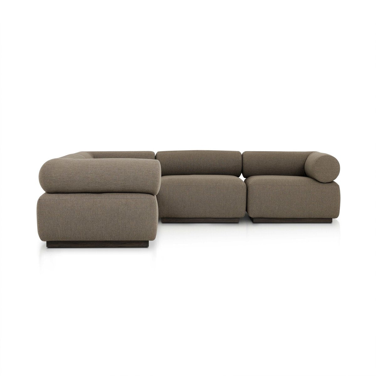 Lenox Outdoor 5-Piece Sectional - Alessi Fawn
