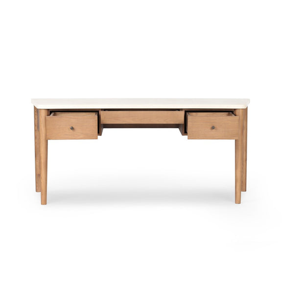 Lorna Desk - Amber Ash Veneer