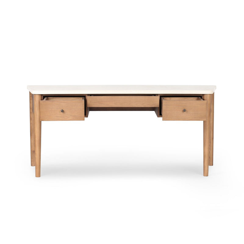 Lorna Desk - Amber Ash Veneer