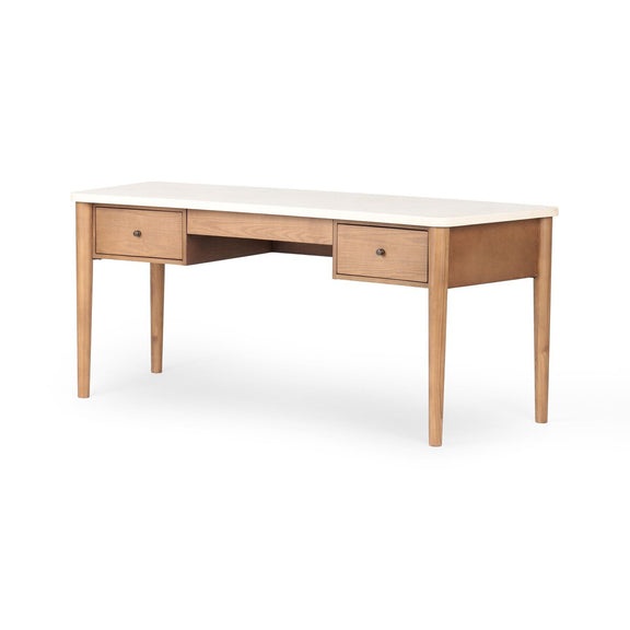 Lorna Desk - Amber Ash Veneer