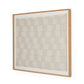 Thomwell Woven Textile by FH Art Studio - White Oak