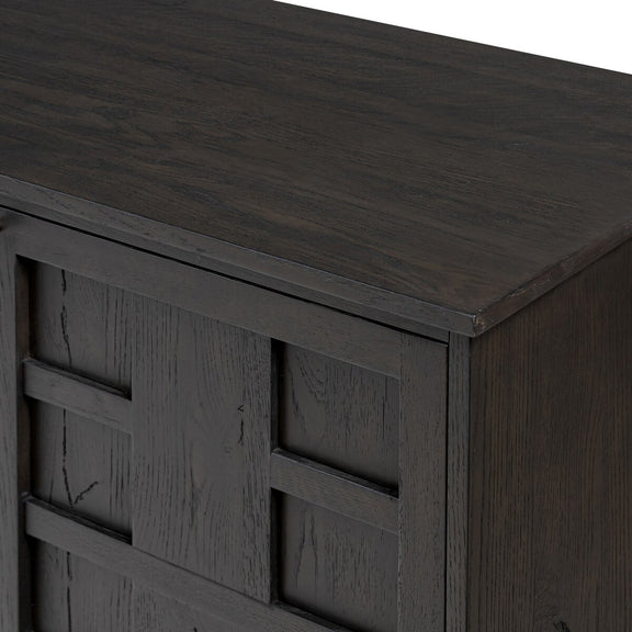 Alessio Sideboard - Smoked Black
