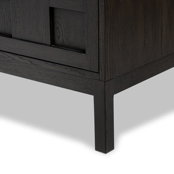 Alessio Sideboard - Smoked Black