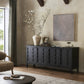 Alessio Sideboard - Smoked Black